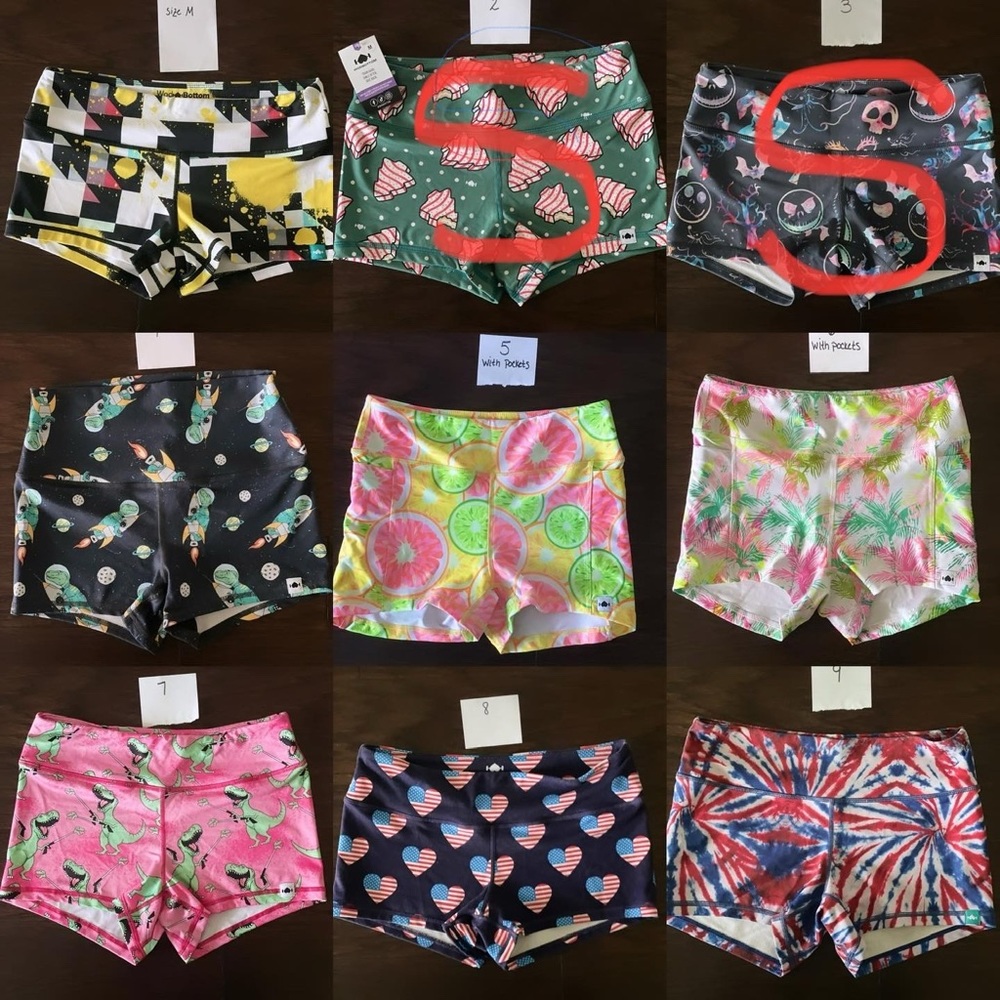 WodBottom shorts